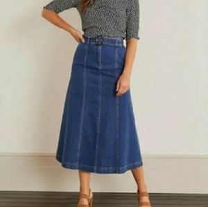 WOMEN'S LIZ CLAIBORNE DENIM SKIRT